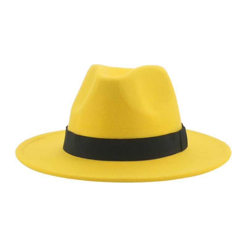 Hats for Women Fedora Women's Hat Camel Beige Ribbon Band Hats for Men Panama Formal Wedding Decorate Women Hat SombrDe Sol