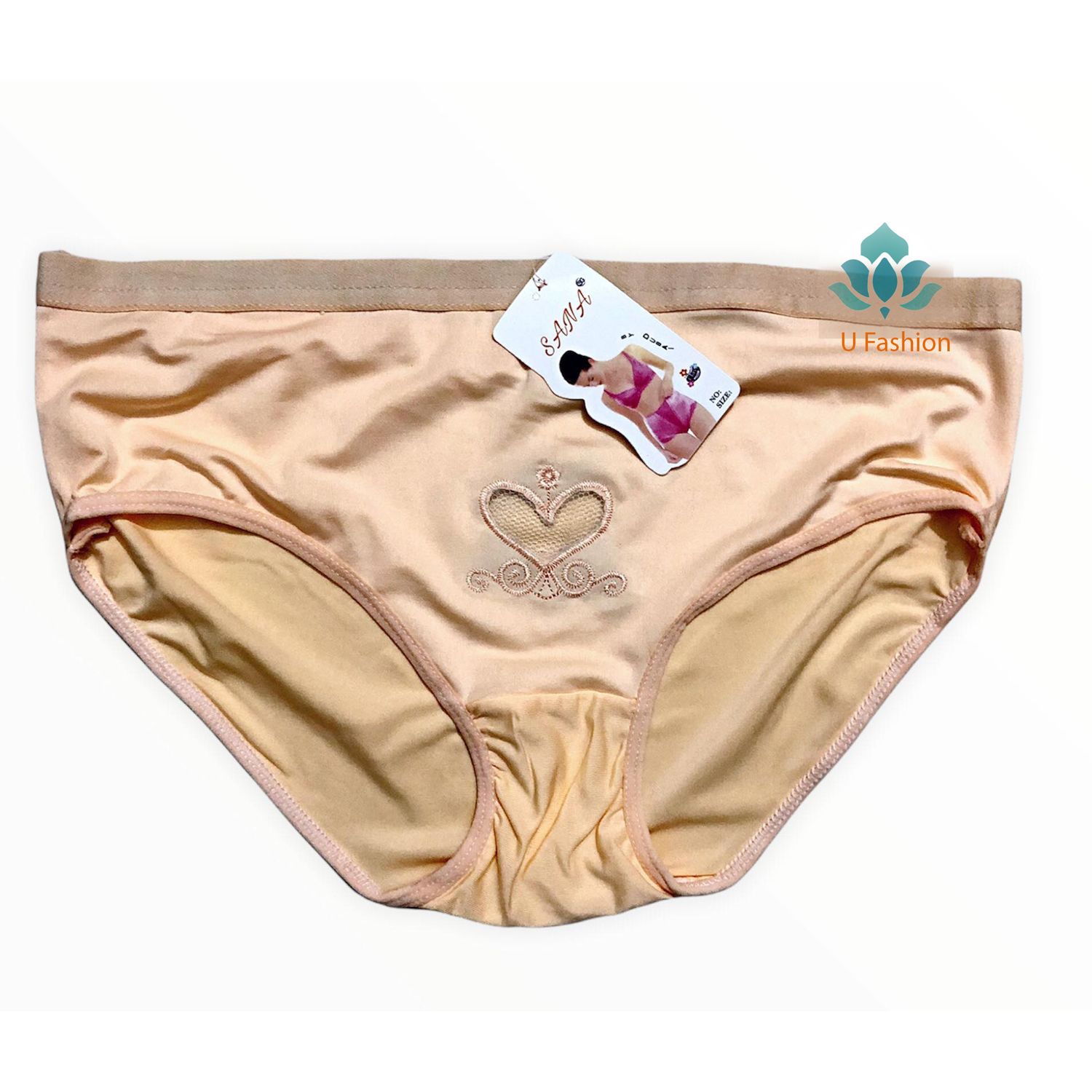 Sexy Underwear for Women Frozen Silk Seamless Love Panties