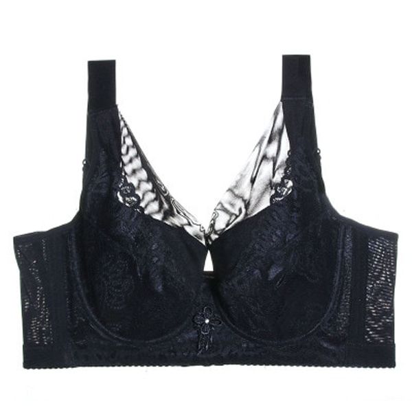 Plus Size Bra Seamless Bras For Women  Lace Bralette Lingerie Push Up Brassiere Underwear Women 110 115 DEF Cup
