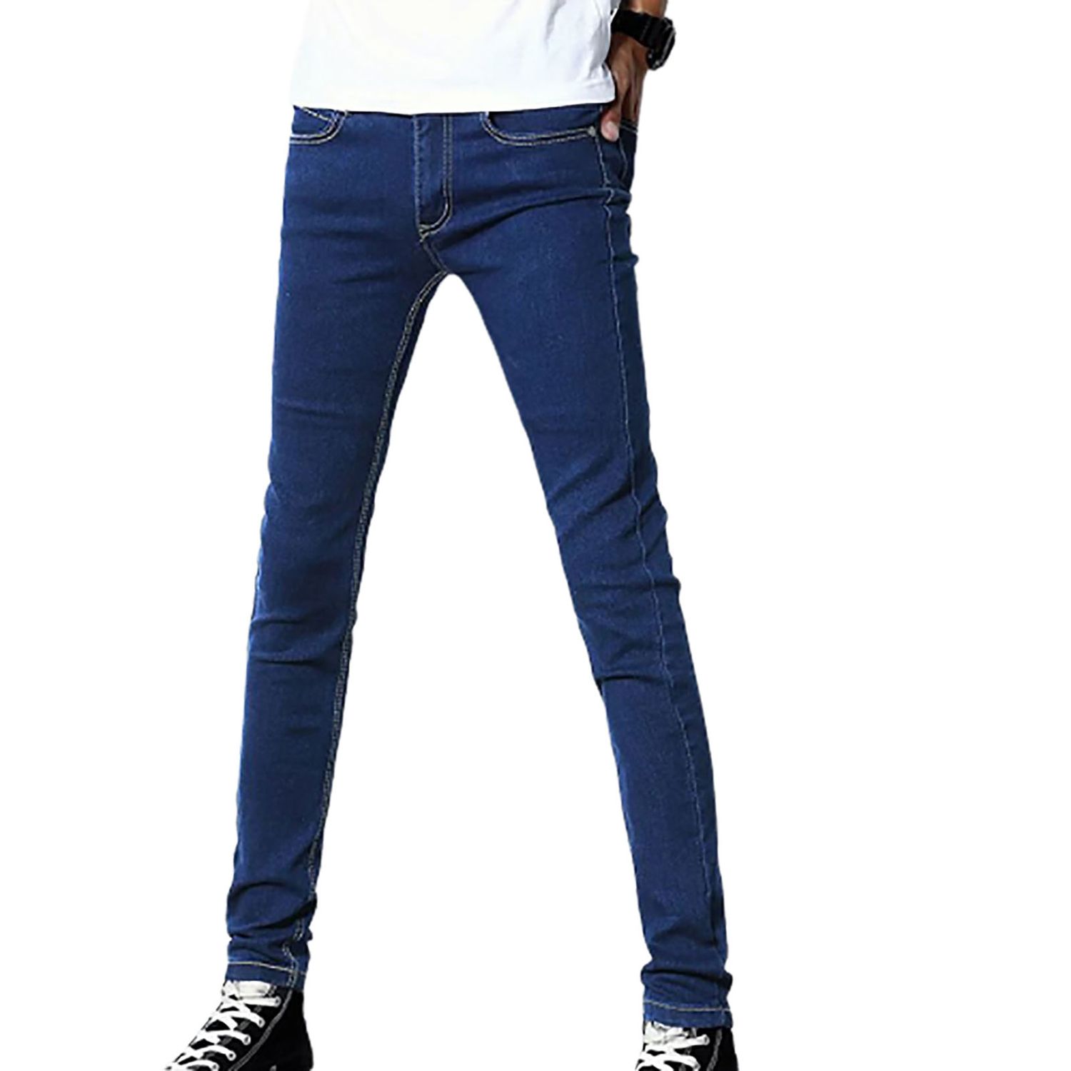Jeans Thicken Full Length Winter Pants