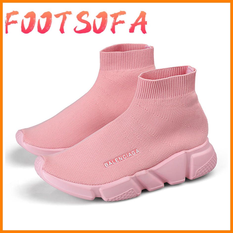 Summer Socks Casual Shoes Women Shoes Black Flat Footwear Platform Sneakers Women Couple Shoes Basket Femme