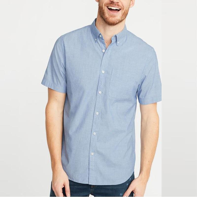 Cotton Causal Smarts Half Shirt for Man's,Only Shirt