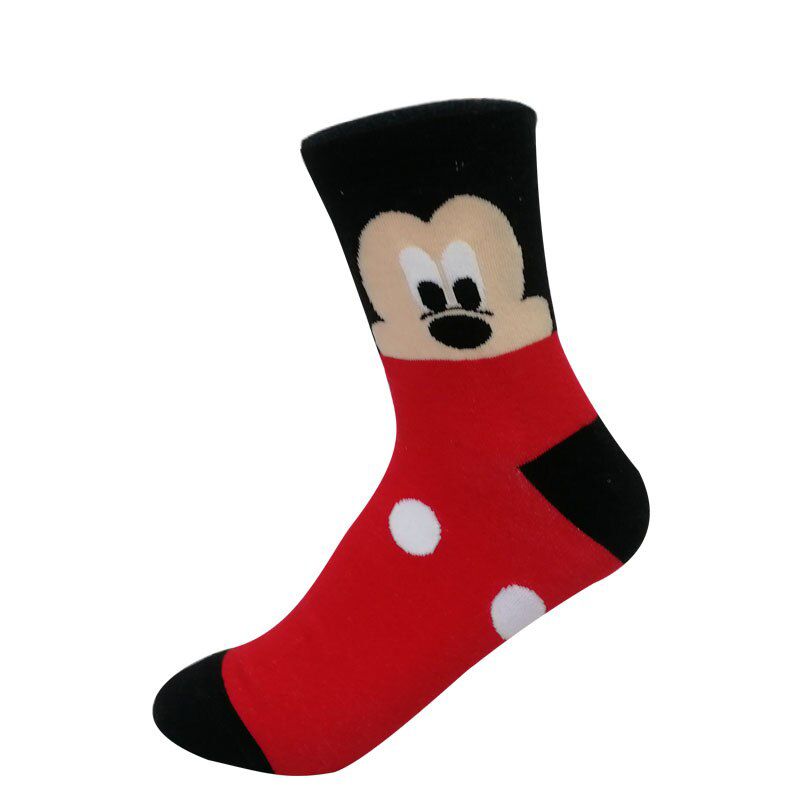 Korea Style women Socks Cartoon animal  mouse Socks Supre Cute Kawaii short socks cotton funny socks girl boat socks