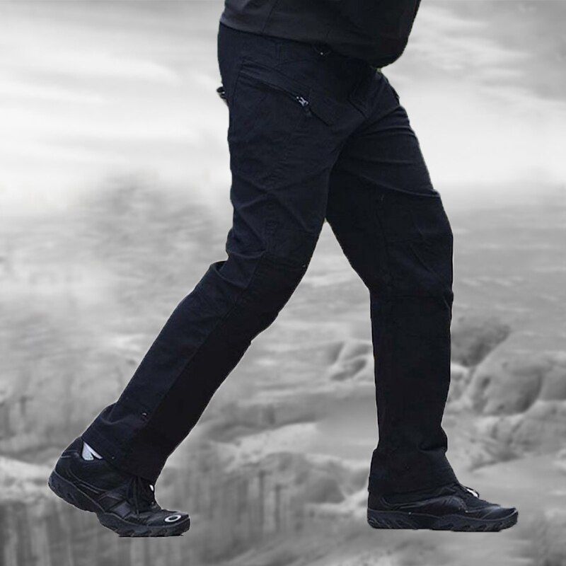 S-3XL Stretch Pants Men  Tactical Sweatpants Outdoor Hiking Hiking  Multickets