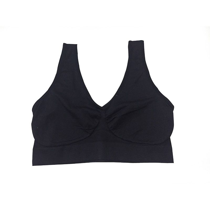 Sports Bra for Women Gym 2021 Solid Sports Wear Bralette Outdoor Unlined One Piece Seamless Running Lingeries Plus Size