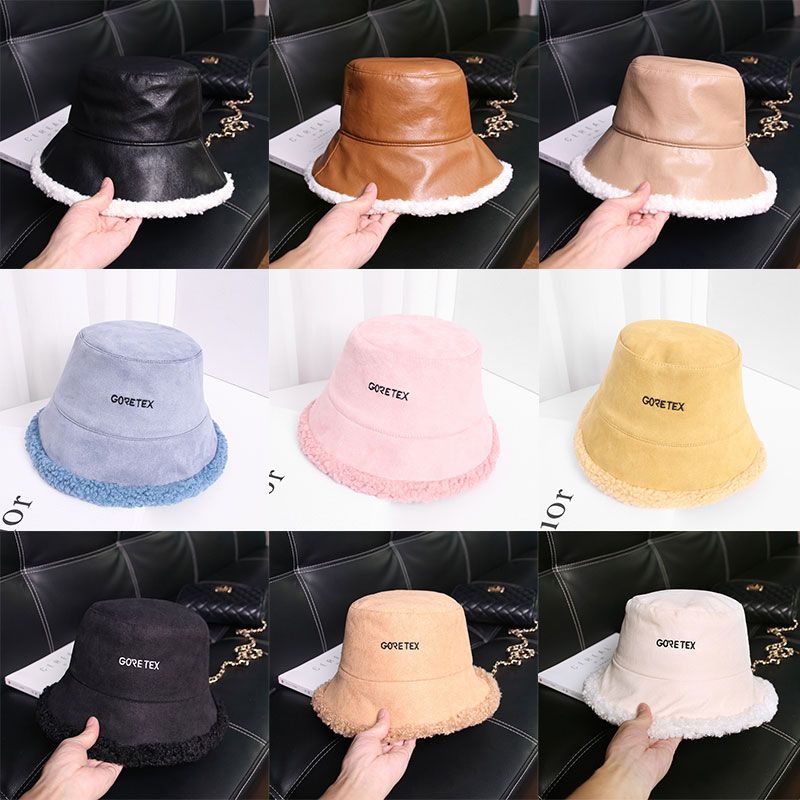 2021 New Women's Fashion Color Hat Bucket Cap Fisherman's Hat Basin Cap Bucket Hat Embroidery with nice material