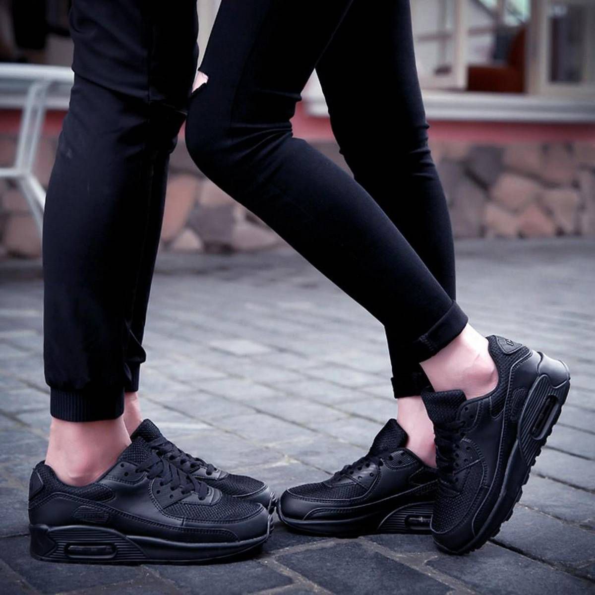 Couple Air Cushion Shoes Sports Running Shoes Student Travel Casual Shoes