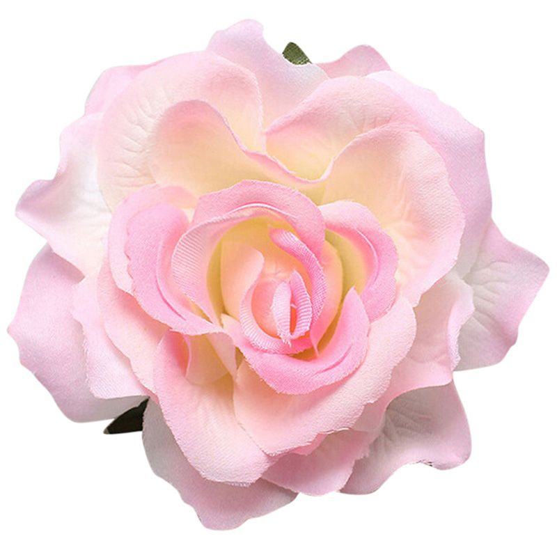 【ALLGOOD】Bridal Rose Flower Hairpin Brooch Wedding Bridesmaid Party Accessories Hair Clip