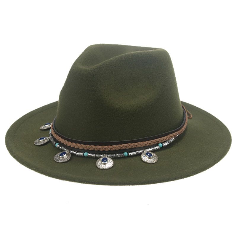 Fedora Hats Western Cowboy Hats for Women Winter Vintage Hats Black Wedding Formal Panama Derby Hats for Men SombrDe Mujer