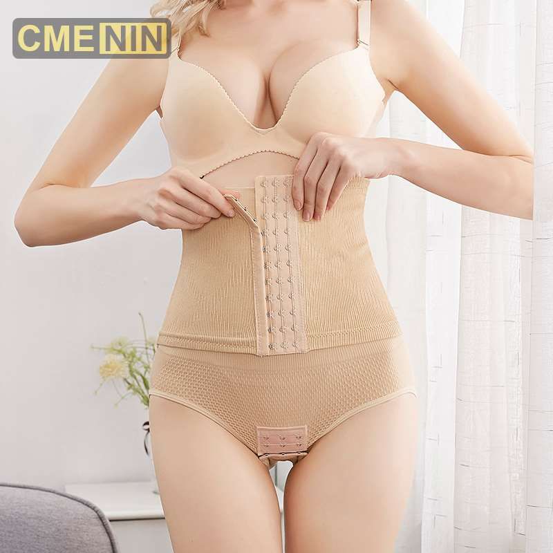 [CMENIN Girls]Comfortable 2021 New Nylon Women High Waist Shaper Panty Comfortable Cinchers  Body Korset for Women Girdle  S0154
