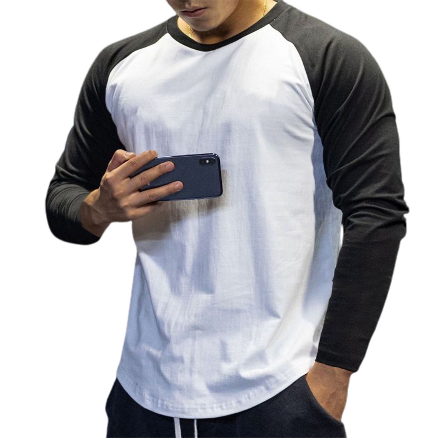 Men T-shirt Loose Casual Men T-shirt