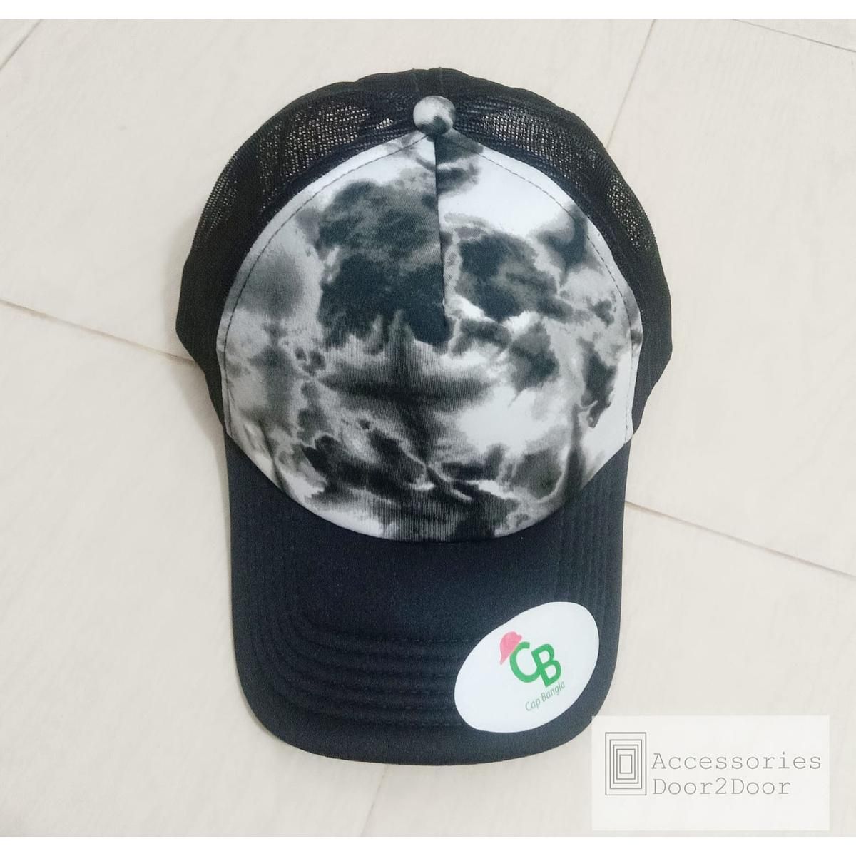 Black Half Foam Net Fashionable Styles Cap