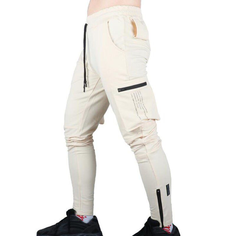 High Quality Sport Pants Men Black Sweatpants Jogging Running Pants Trousers Fitness Bottom Joggers Cargo pants Trackpants