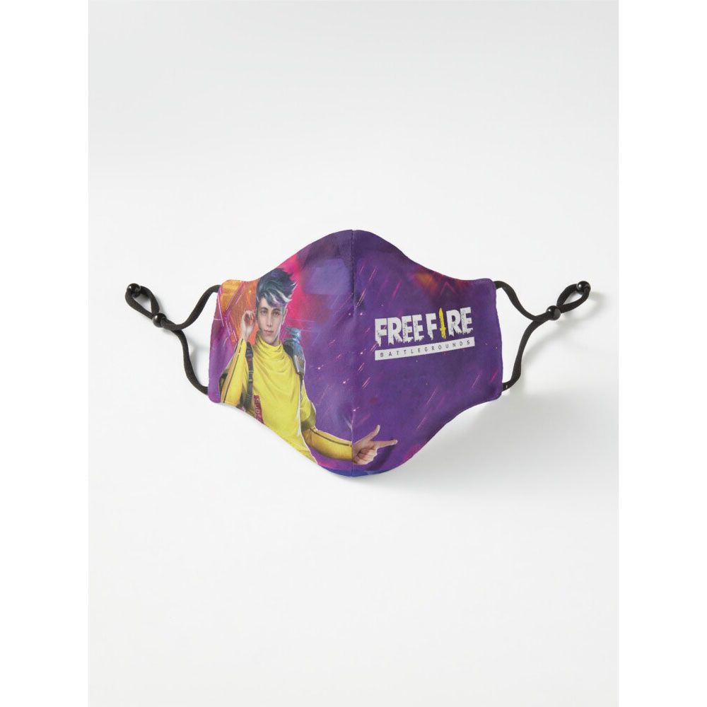 Free Fire Character Gaming Series Six Layer Face_Mask Tiktok_Mask For Men And Women Gaming_Mask With Adjustable Ear Loop And Digital Print Face_Mask Graphics Print Anime_Mask
