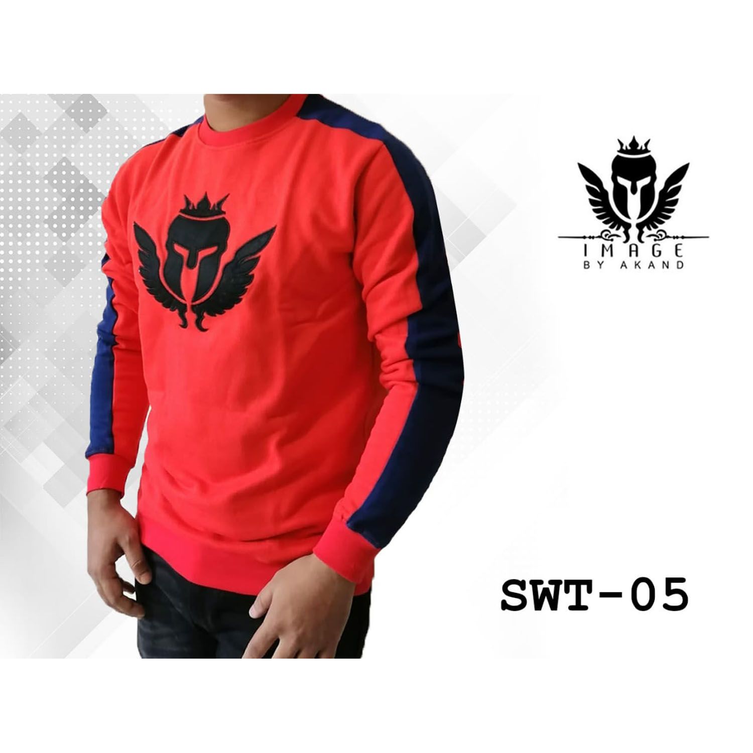 Various Color with Border IMAGE Logo Sweatshirt for Men and Women