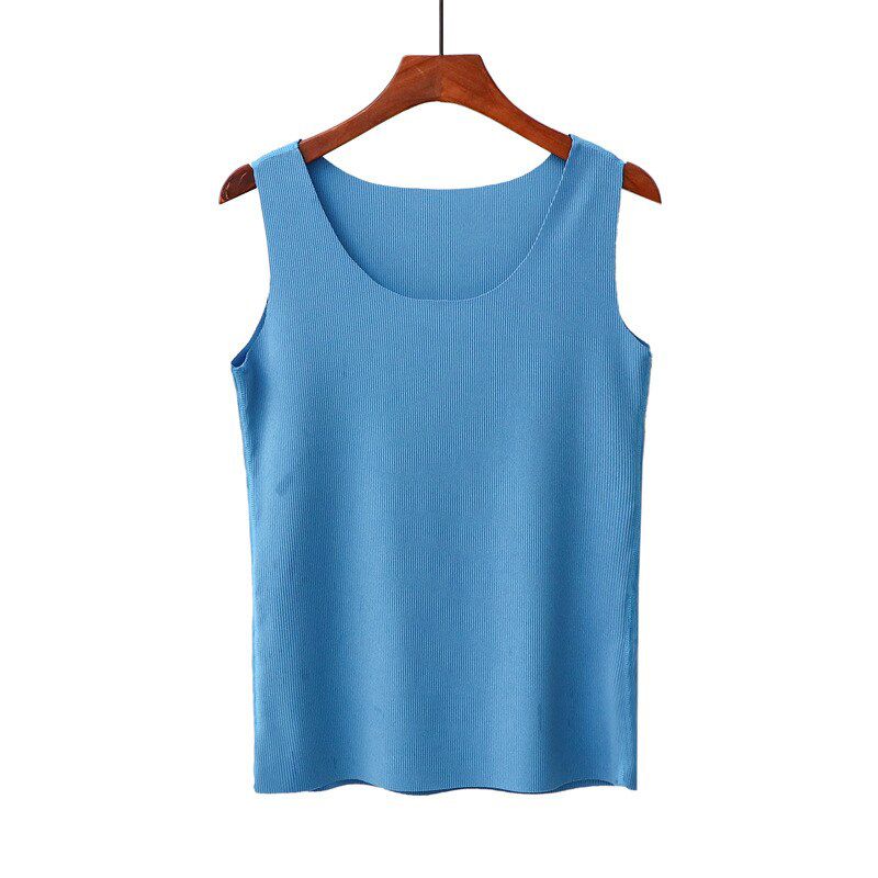 Summer Women Sleeveless Tank Tops Casual T shirt Vest seamless basic Tee Tops