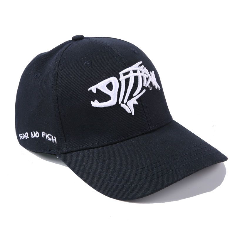 2019 Man g.loomis outdoor fishing cap baseball cap solid outdoor breathable cotton fishing hat pop fish bone cap
