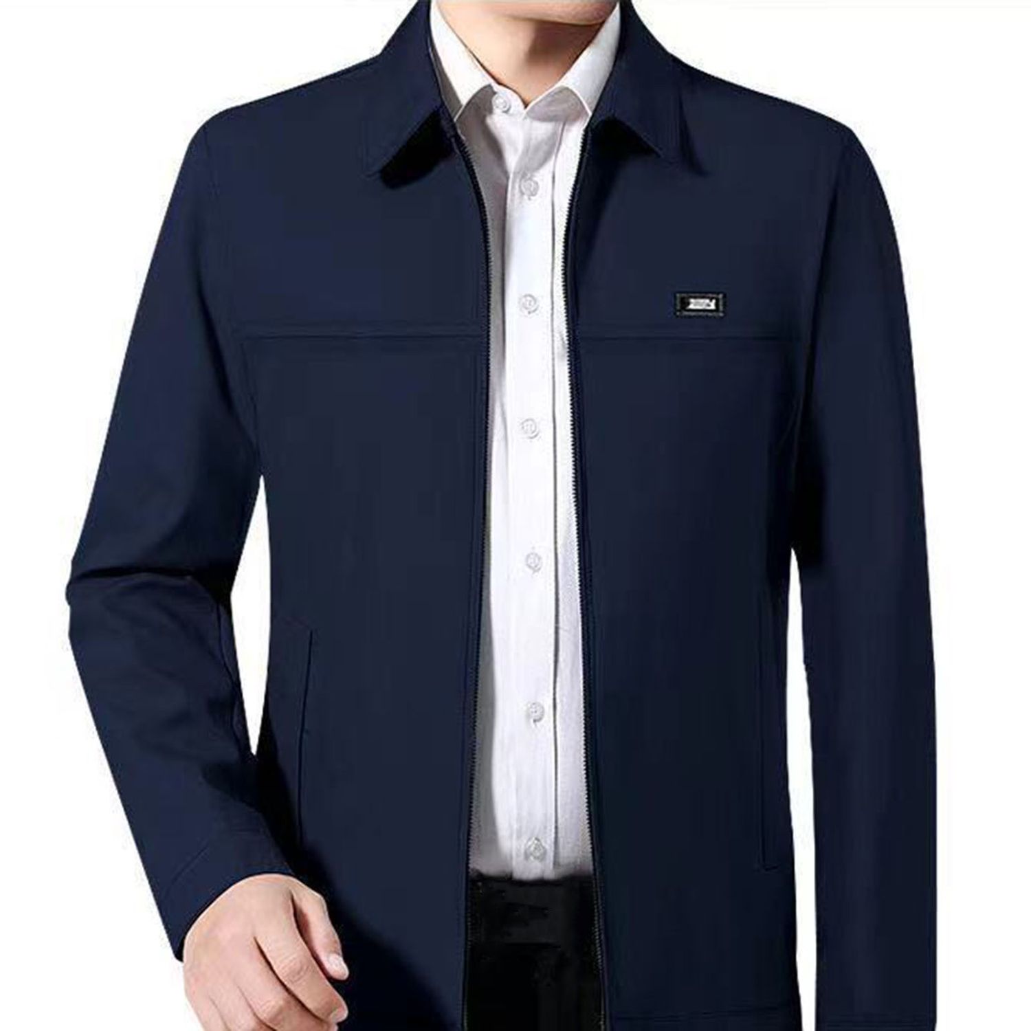 Men Jket Zipper All Match Men Jket