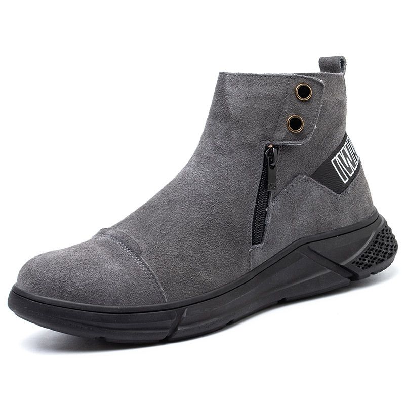 Safety shoes men's high-top electric welder special steel toe steel bottom anti-smashing, anti-stab, wear-resistant, non-slip work safety boots