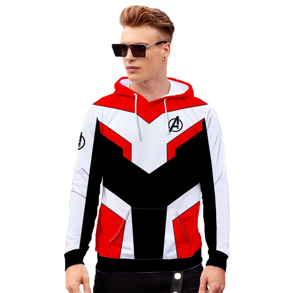 Men Women Quantum Suit 3D Digital Printing Hoodie Pullover Casual Sweatshirt