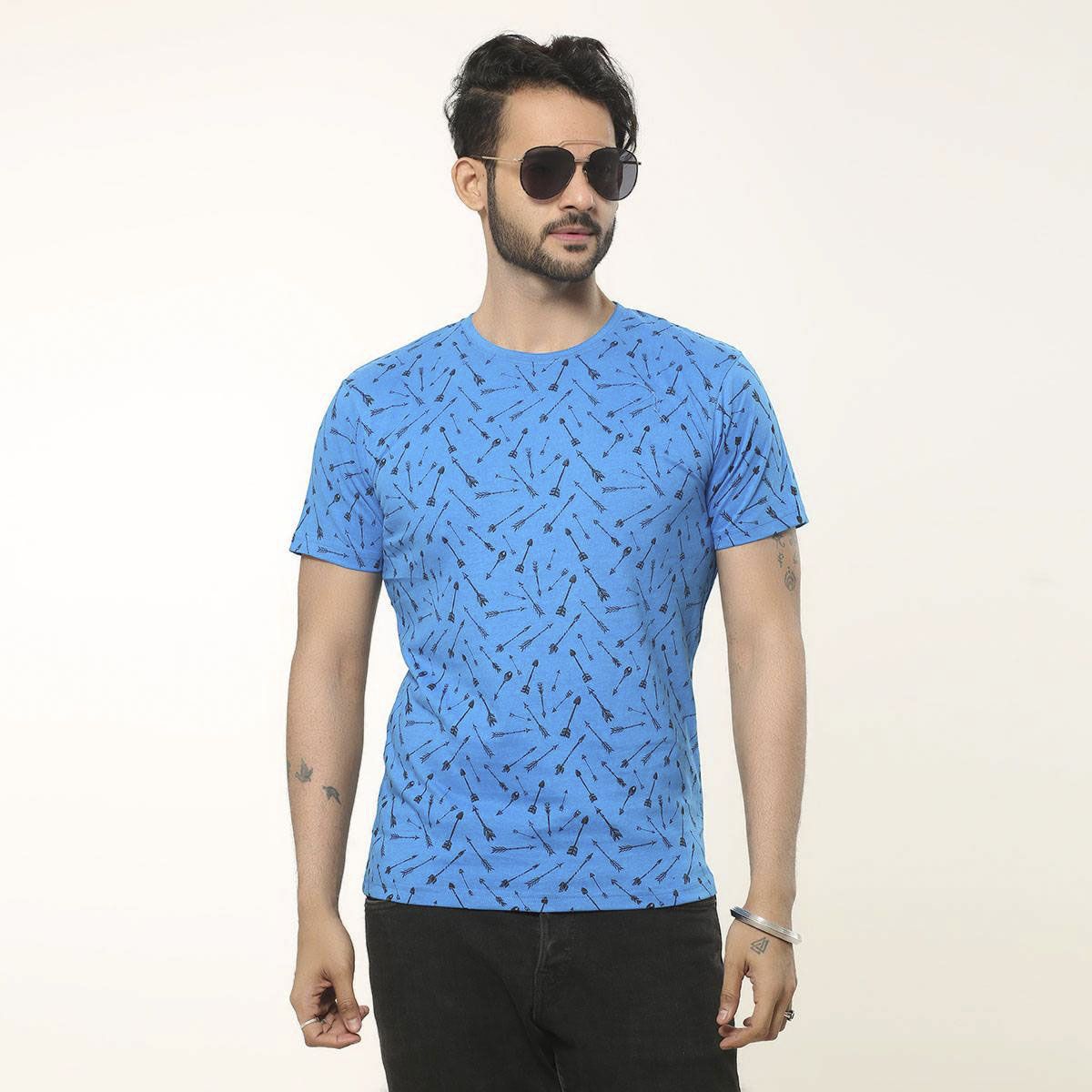 Cotton Short Sleeve T-Shirt for Men