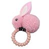 3D Cartoon Easter Rabbit Bunny Hair Ring Rope Kids Girl Elastic Ponytail Holder
