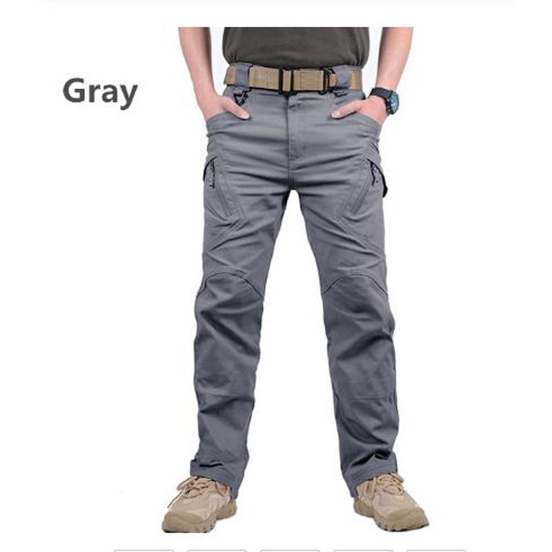 IX9 City  Tactical Pants Men   Pants Casual Men Hiking Pants Outdoors Trousers Cargo Waterproof Pants 5XL
