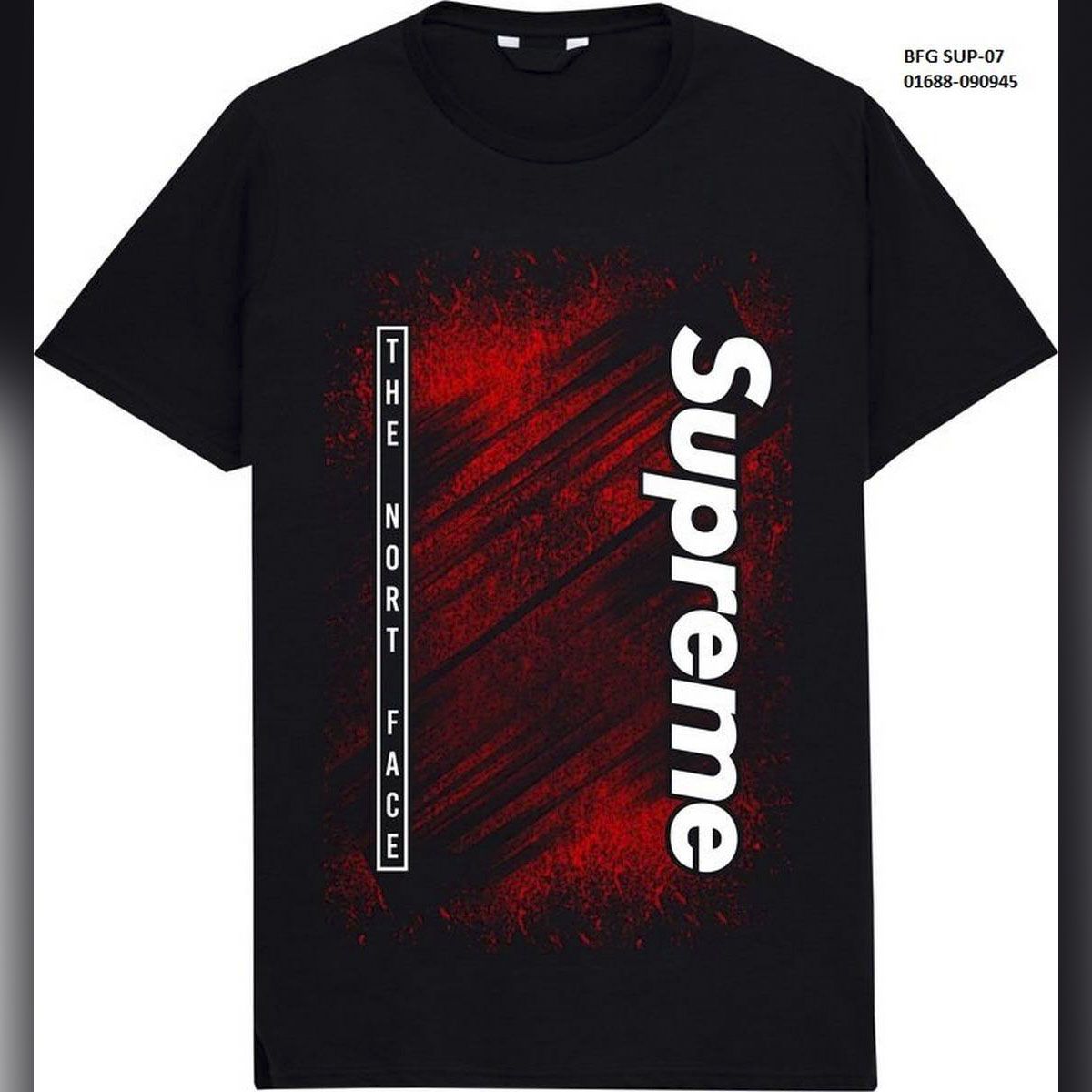 Supreme Navy Blue T shirt for Men