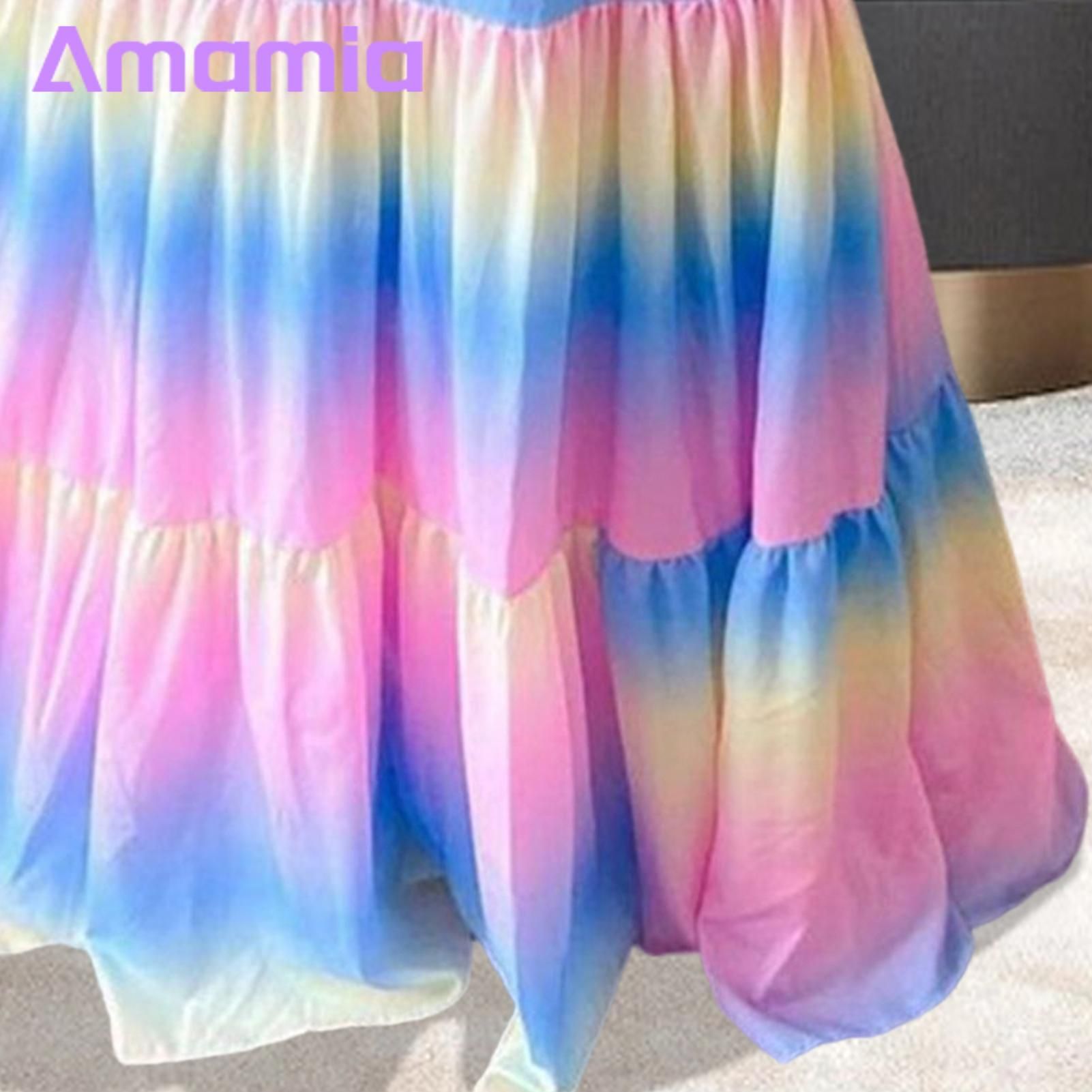 Amamia Banquet Dress Floor Length Big Hem A-line Off Shoulder Princess Dress