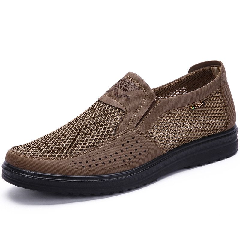 Fashion 2021 New Men Sneakers Large Sizes 38-48 Soft Lightweight Breathable Slip-On Flats Summer Shoes Men Casual Mesh Shoes