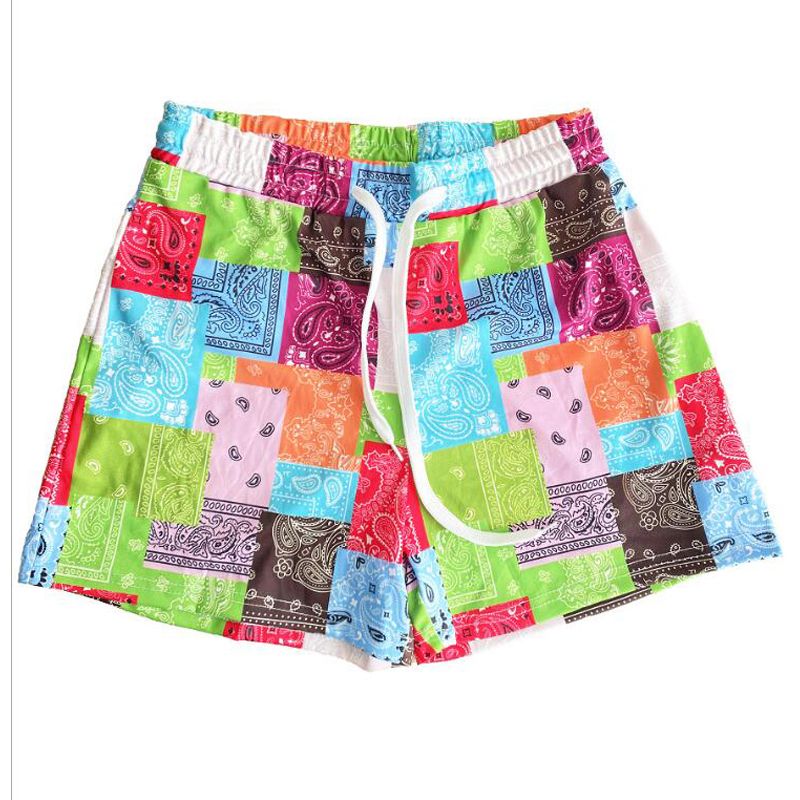 Women Banadanna Print Shorts Fashion Classic Paisley Short Pants 8 colors