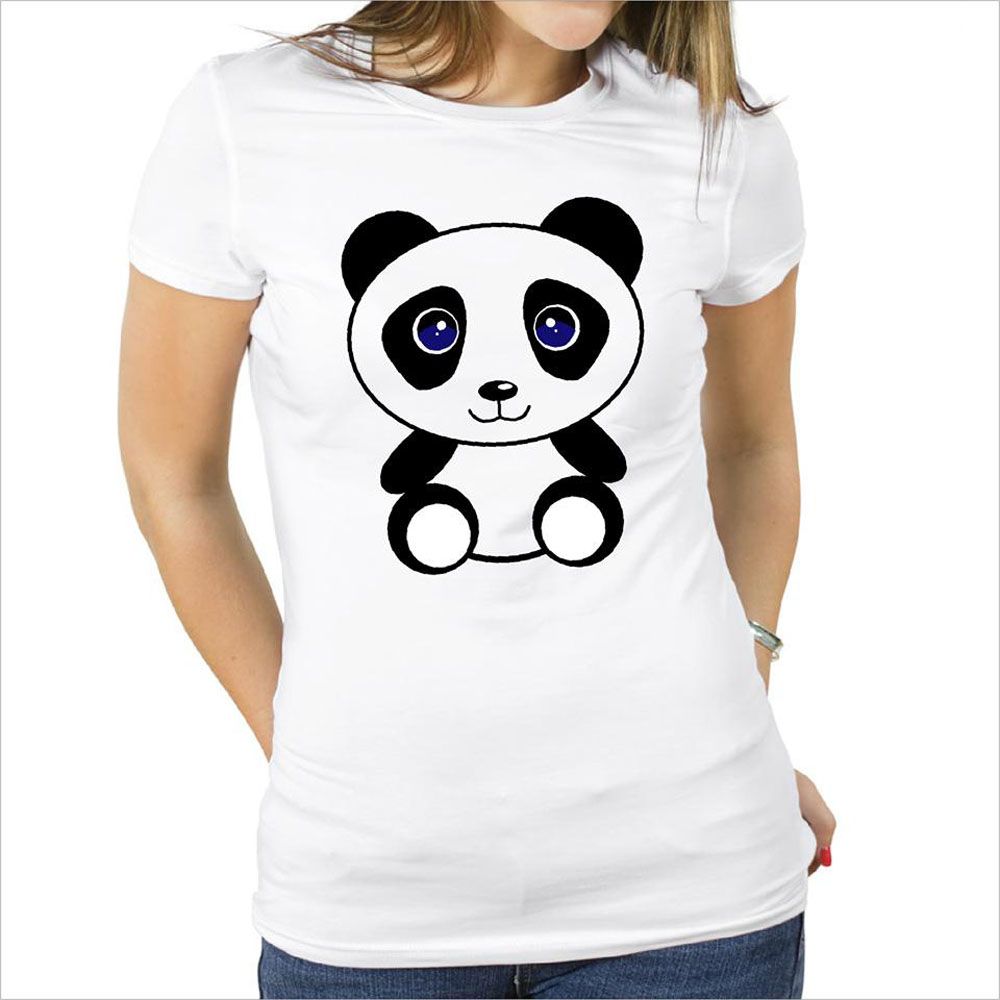 White cotton Womenz Short Sleeve T-Shirt