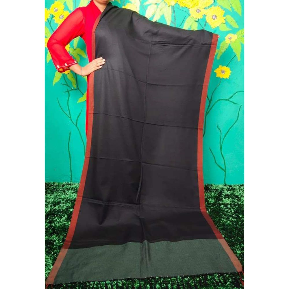 ??? ????????? ????? ???-Fashionable Solid Color Thickened Tassels Cotton Shawl For Men & Women
