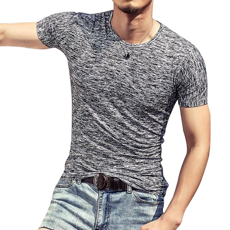 SHUJIN 2021 Men Casual T Shirts Long Sleeve Print Tops V Neck Slim Tees Shirt Summer Mens Clothing Tshirt Oversized Undershirts