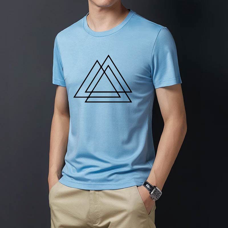 TRIVUJ Casual Half Sleeve T-Shirt For Men's - T-Shirt For Men