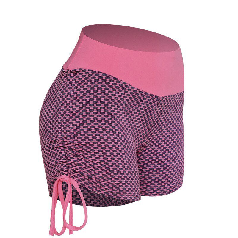 Women Yoga Shorts Sports Running Sportswear Fitness Workout Squat Exercise Gym Lifting Shorts Hips Push Up Activewear