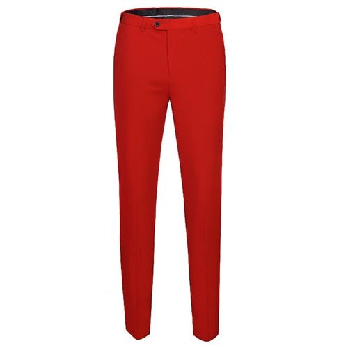 White Suit Pants Men16 Colors Selection Wedding Party Dress Trousers Plus Size Mens Pants S-6XL Blue Red Black Pantalones Hombre