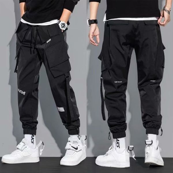 New Men's Pants Jn Fashion Harajuku Streetwear Cargo Pants Men Casual  Hop Men Clothing Jogg Pants Trousers Men