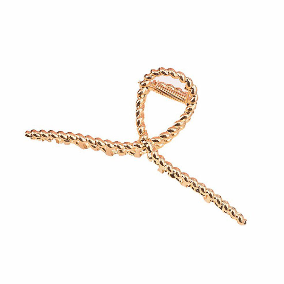Hair Claw Clamp Metal Geometric Hair Clips Korean Fashion Accessories FJ2250