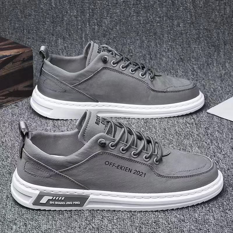 Canvas Shoes Men Sneakers Casual Breathable ng Flats Lace-up Skateboard Trainers Fashion Lightweight Man Vulacnized Shoes