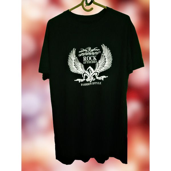 black colour (1 piz ) Export 100% Cotton High Quality half Sleeve t-shirt for men