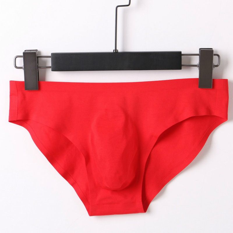Sexy Men Briefs Mens Modal Seamless U Conve Pouch Underpants Breathable Confortable Low Waist Male Panties