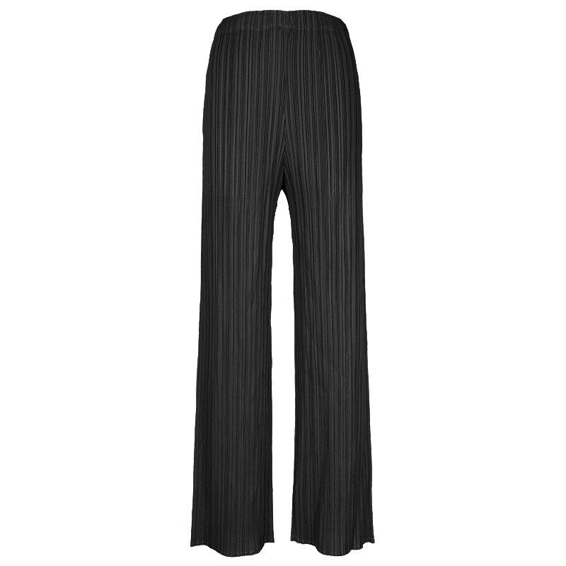Summer autumn women Fall casual ladies pants Miyake Pleats plus size pleated pants loose trousers straight High waist pants 4001