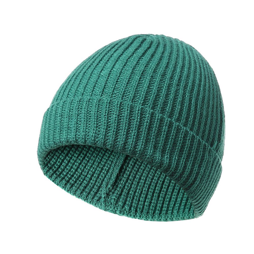 Yfashion Outdoor Unisex Warm Cap Delicate Stripe Knitting Windproof Sports Knit Hats