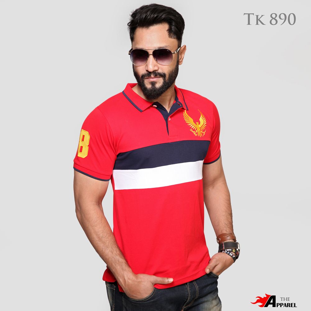 POLO D8 RED 2A0024