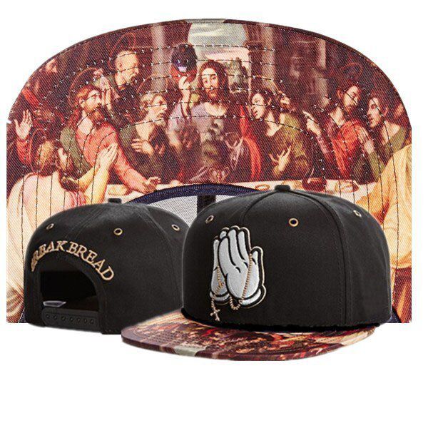 PANGKB Brand WL BREAK BREAD CLASSIC CAP pray Jesus Christ snapback hat men women outdoor sun baseball cap