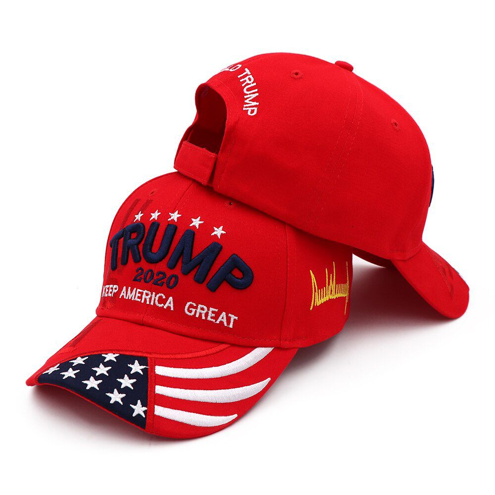 Donald Trump 2020 Cap USA Baseball Caps Keep America Great Snapback President Hat Embroidery Wholesale Drop Hats