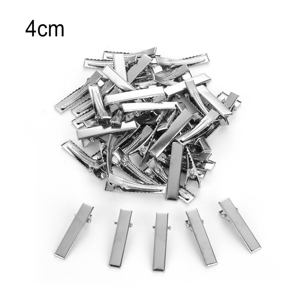 【ALLGOOD】50Pcs DIY Hair accessories Metal Duckbill Clip Hairpin Croile Clamp Alligator Hair Clips