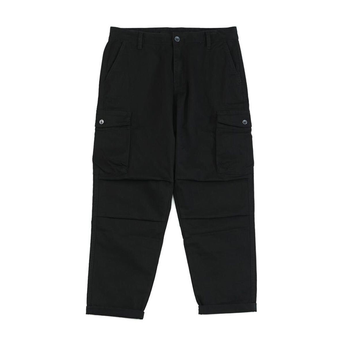SIMWOOD Ankle-length Cargo Pants Men Loose Tapered Plus Size Multi-pockets Trousers High Quality Enzyme Wash Pant