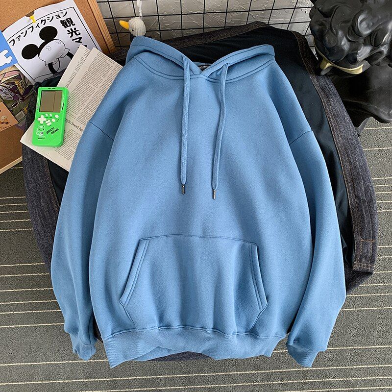 Hoodies Sweatshirts Men Streetwear Solid Pullover Sweatshirt Hoodies Men Spring Autumn Sweatshirt Men
